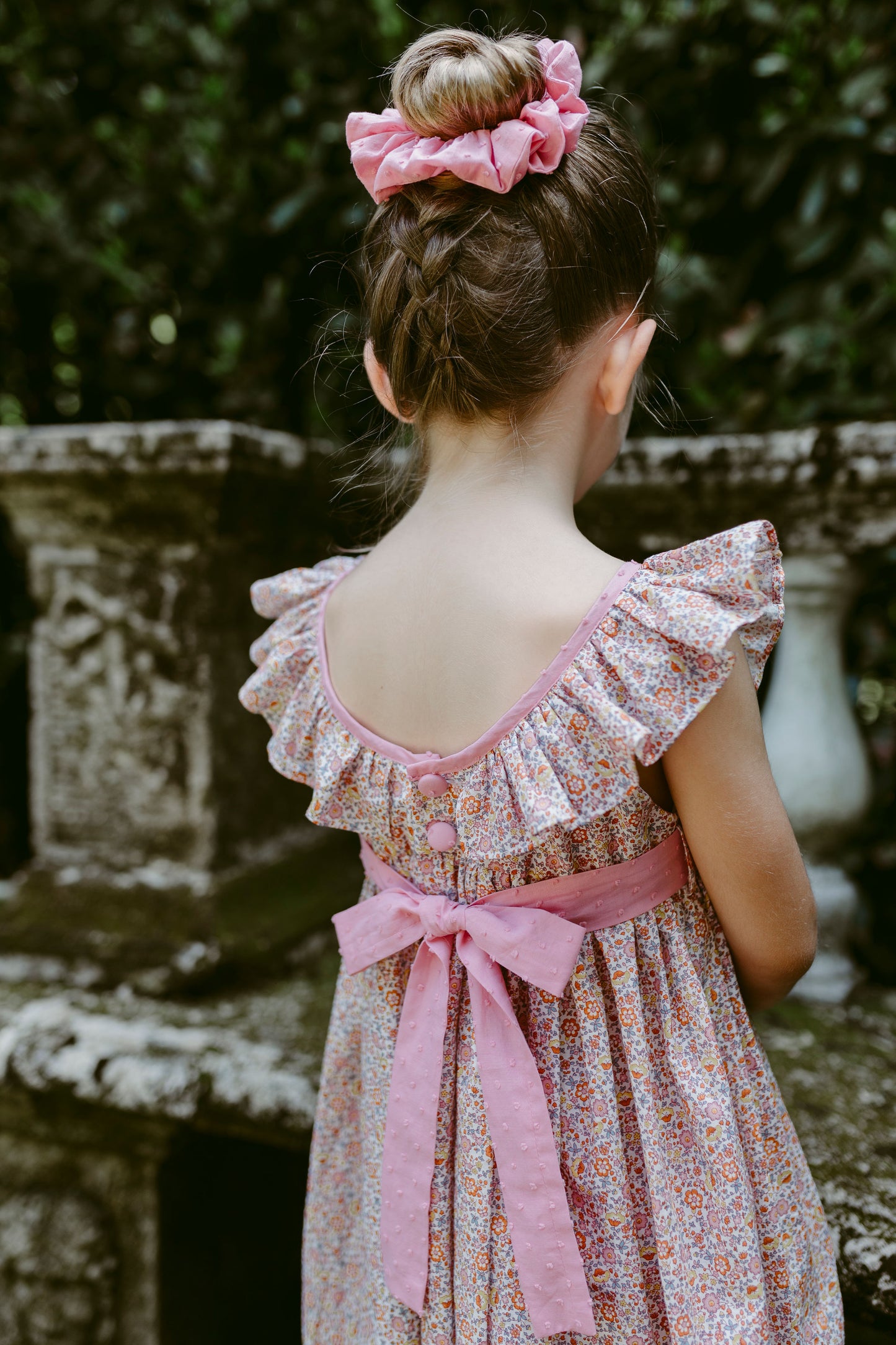 Scrunchie plumetis