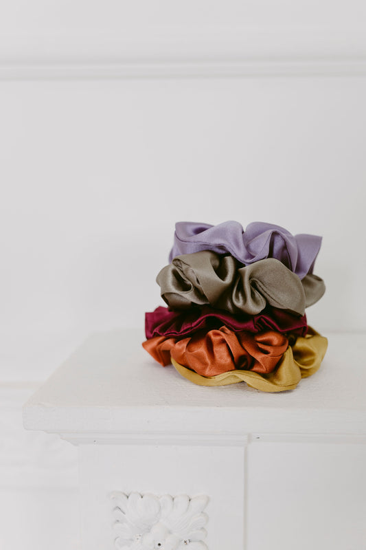 Scrunchie in satin